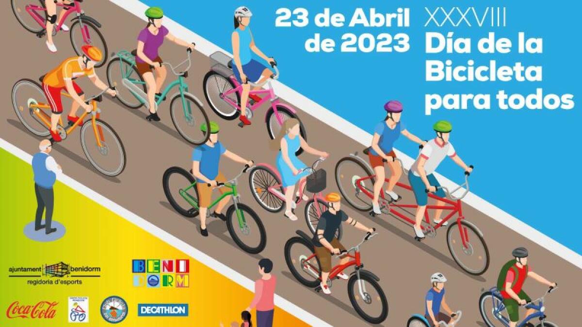 Benidorm celebra este domingo el XXXVIII ‘Día de la Bicicleta para todos’ 