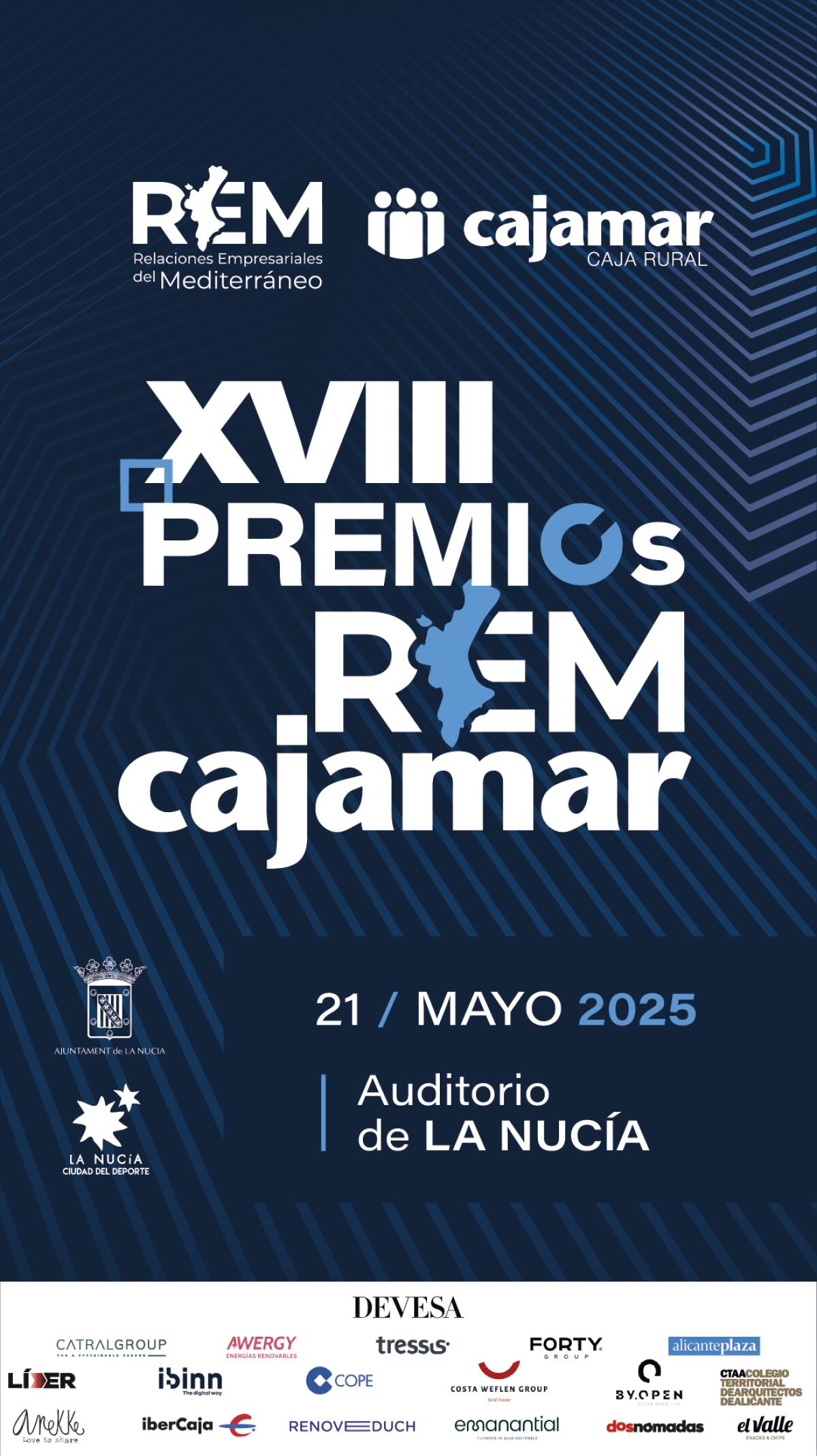 L’Auditori acoge mañana la gala de premiso empresariales REM Cajamar