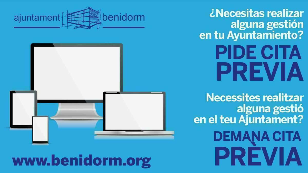 El Ayuntamiento activa la plataforma de cita previa para trámites del Padrón