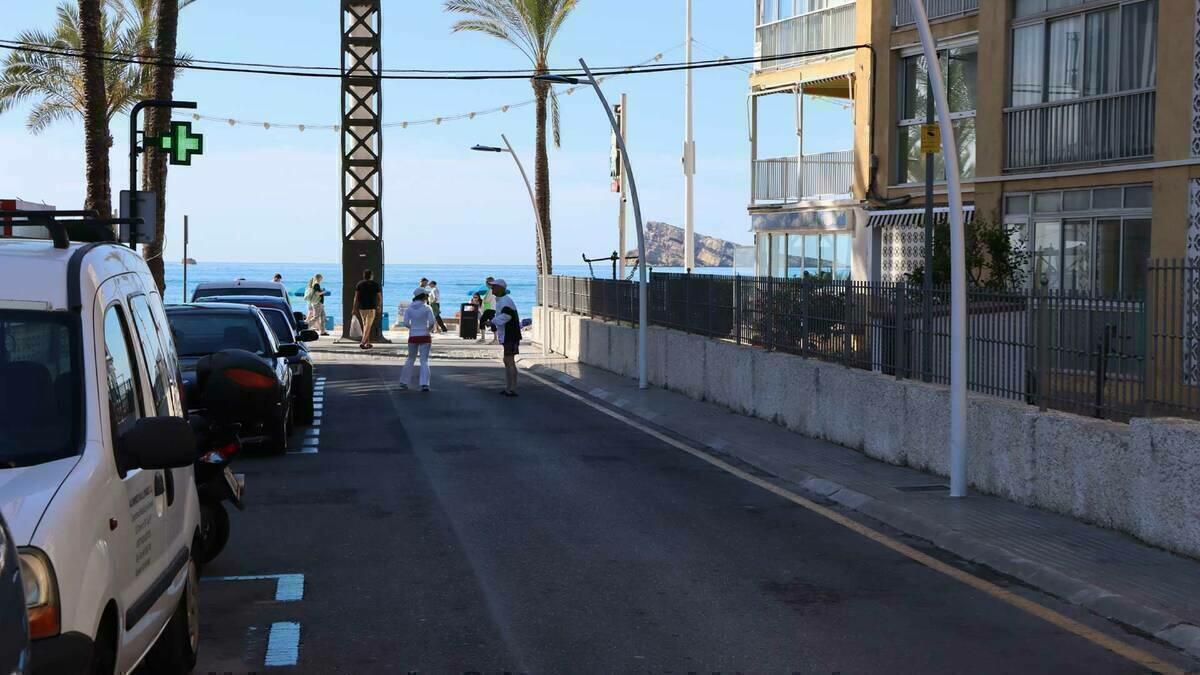 Benidorm pide una subvención a la Diputación para la renovación de la red de alcantarillado de la calle Emilio Romero