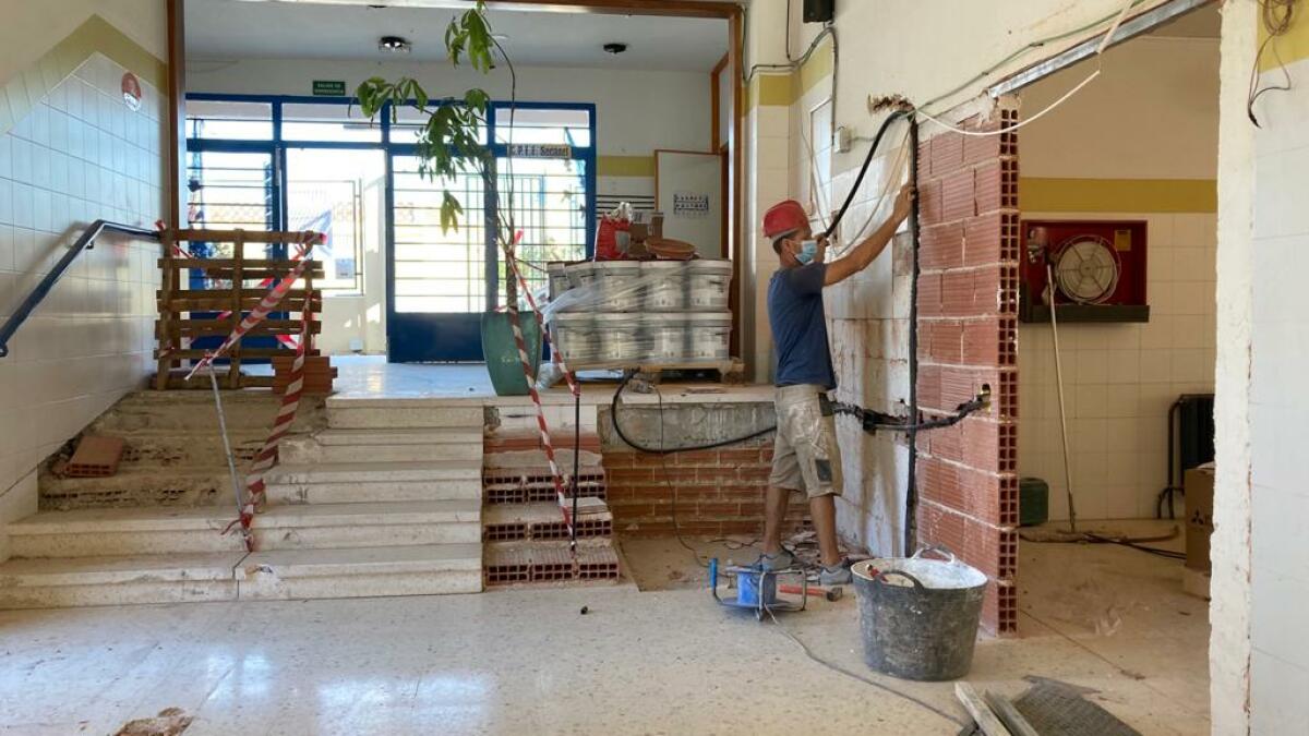 Las obras del CPEE Secanetavanzan a buen ritmo y estar&aacute;n listas para el pr&oacute;ximo curso escolar.