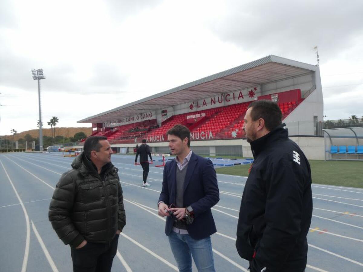 El director de la Fundación Deporte Joven del CSD visitó  “La Nucía, Ciudad del Deporte”