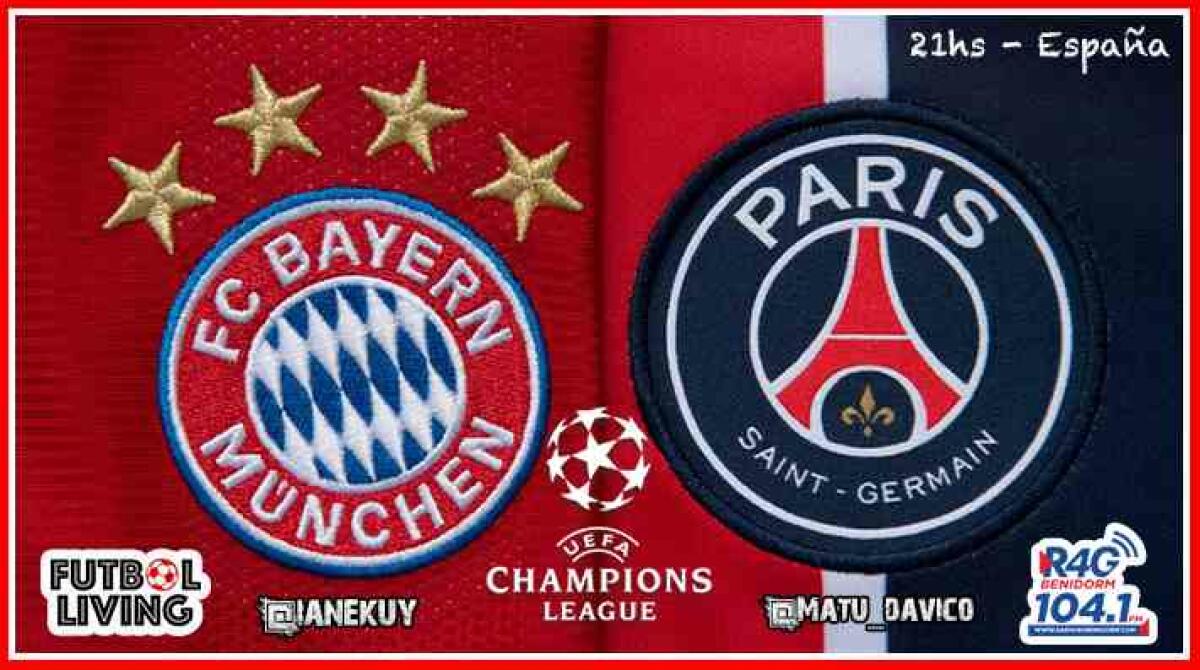 PSG vs Bayern La Final de la Champions en Radio 4G Benidorm