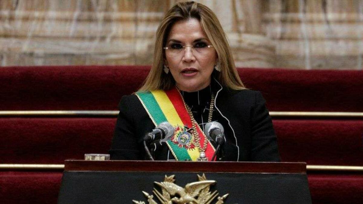 Detenida la expresidenta de Bolivia, Jeanine Áñez, por "sedición y terrorismo"