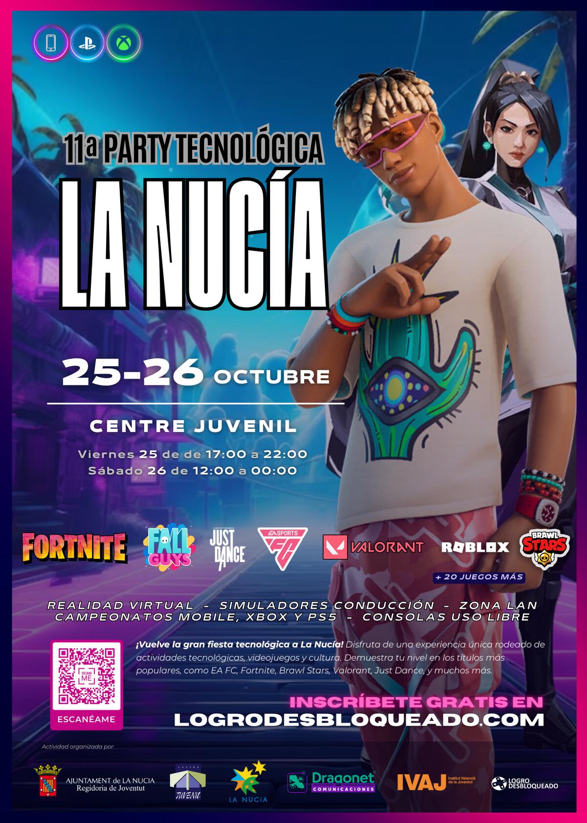 El Centre Juvenil se convertirá en una gran zona gaming este fin de semana