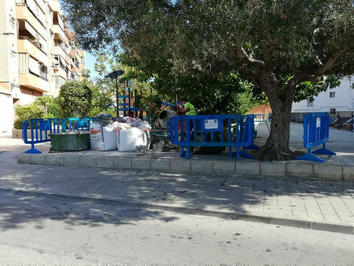 El Ayuntamiento de la Vila Joiosa comienza los arreglos de mejora en el parque Catedr&aacute;tico  Eduardo Soler