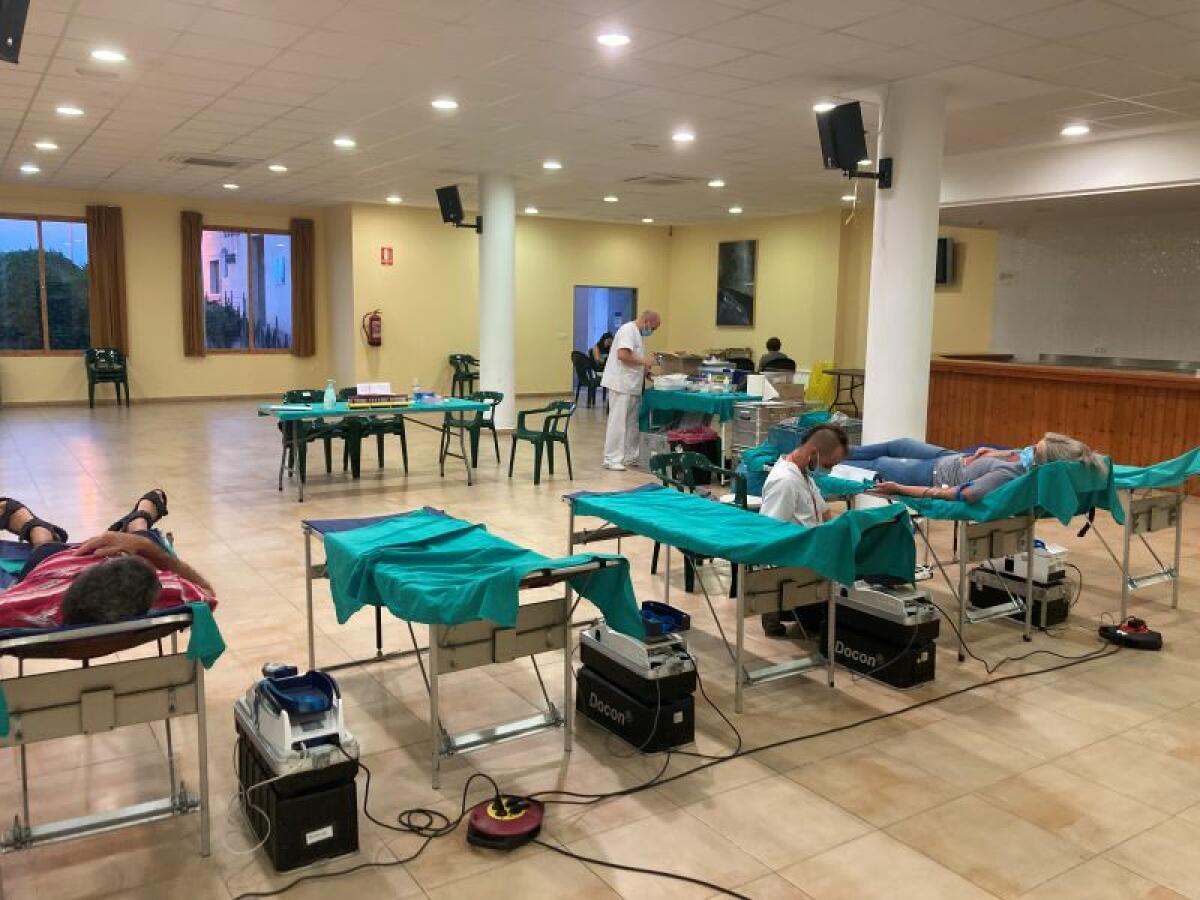 19 personas donaron sangre en la 18ª Captación de 2022