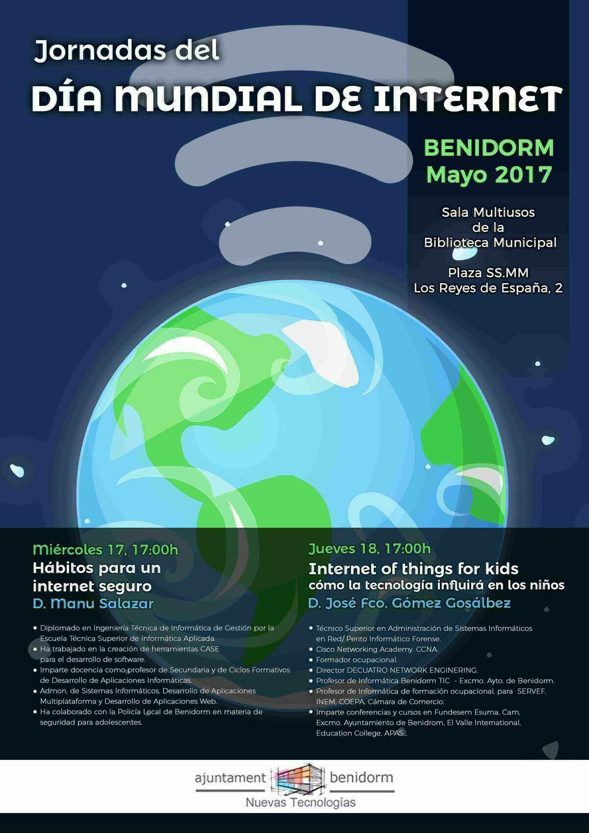 Nuevas Tecnolog&iacute;as programa dos conferencias para conmemorar el D&iacute;a de Internet 