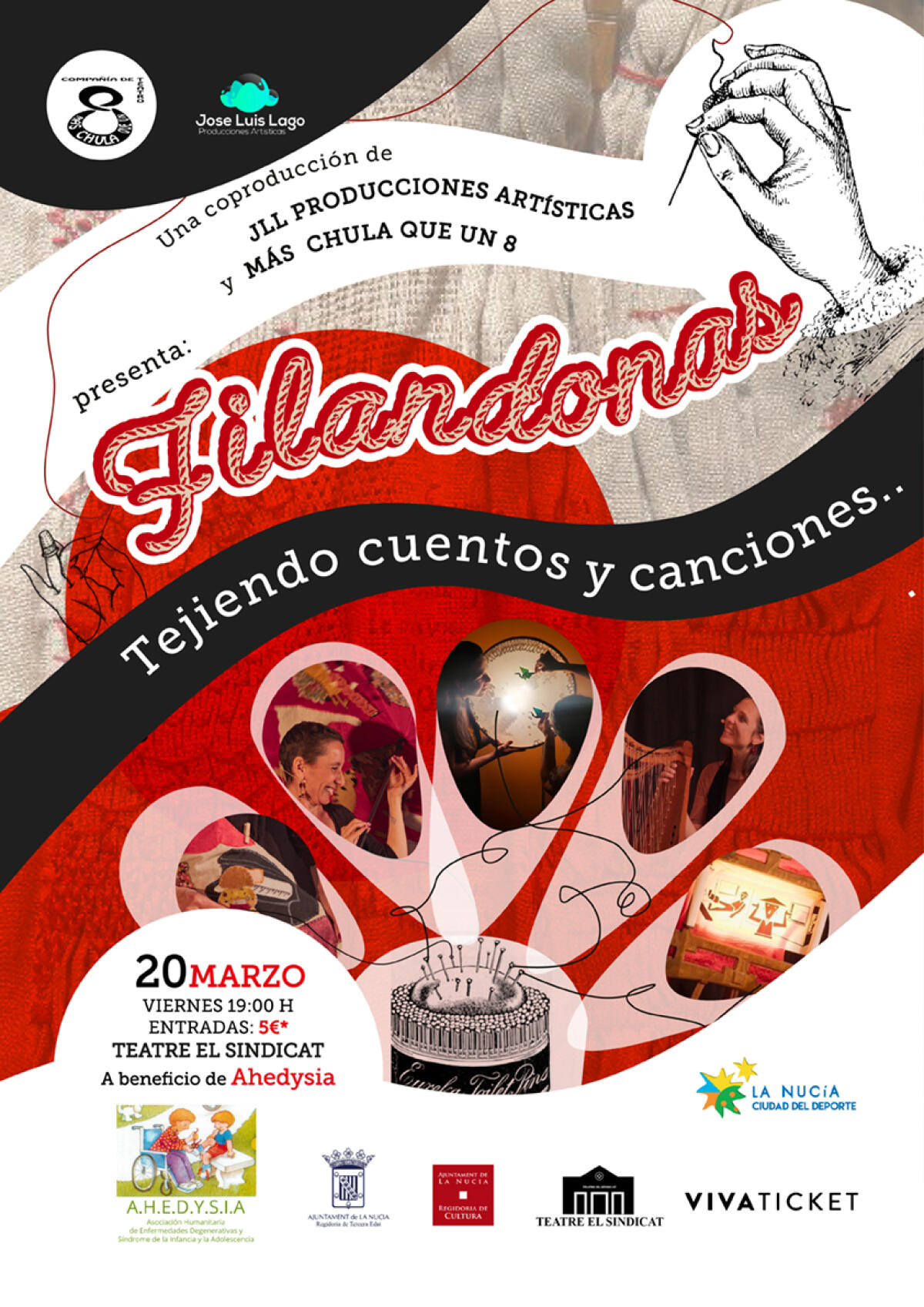 El Sindicat acoger&aacute; la obra ben&eacute;fica &ldquo;Filandonas&rdquo;