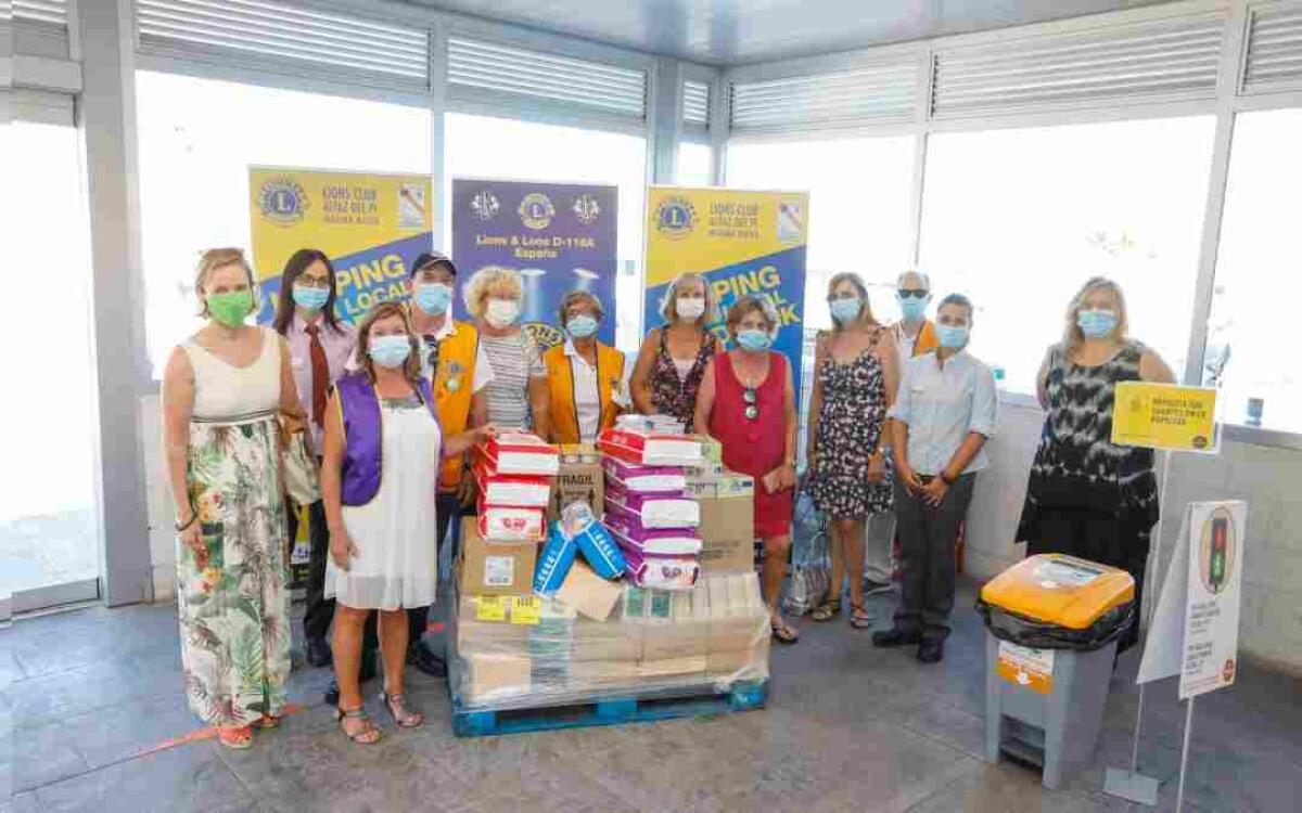 El Club de Leones de l&rsquo;Alf&agrave;s dona 500 euros al Voluntariado Social.