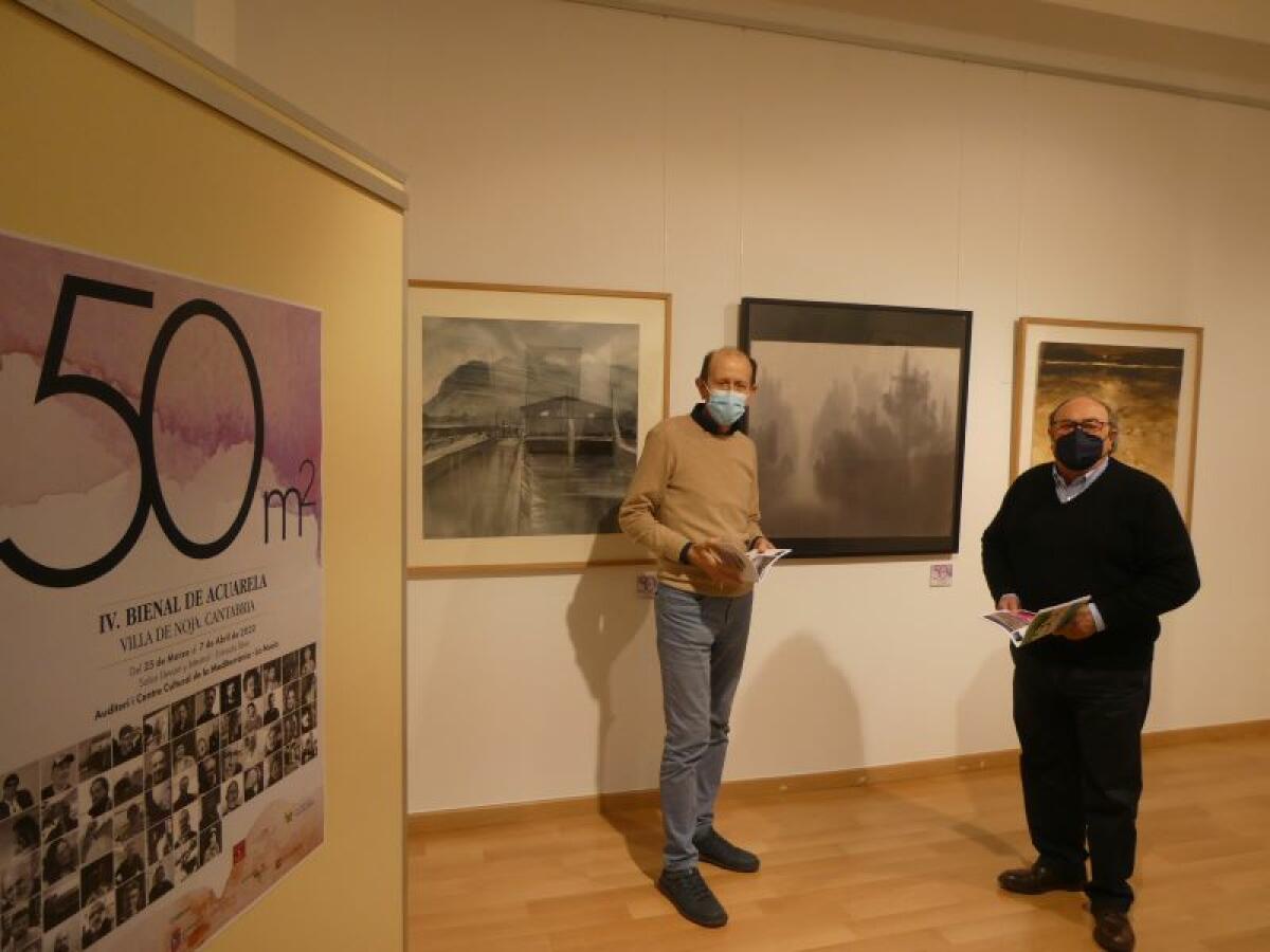 La exposición de la “IV Bienal de Acuarela de Noja” llega a l’Auditori