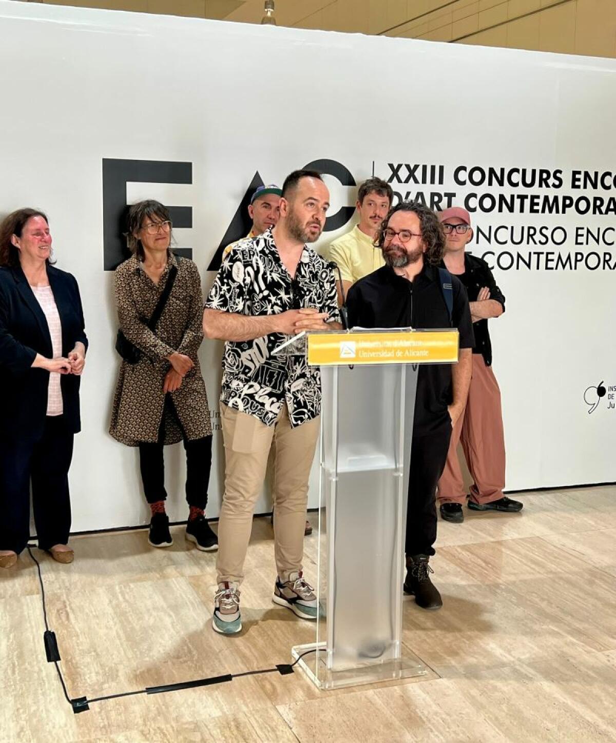 Pascual Martínez y Vicent Sáez ganan el certamen Encuentros de Arte Contemporáneo del Instituto Gil-Albert   