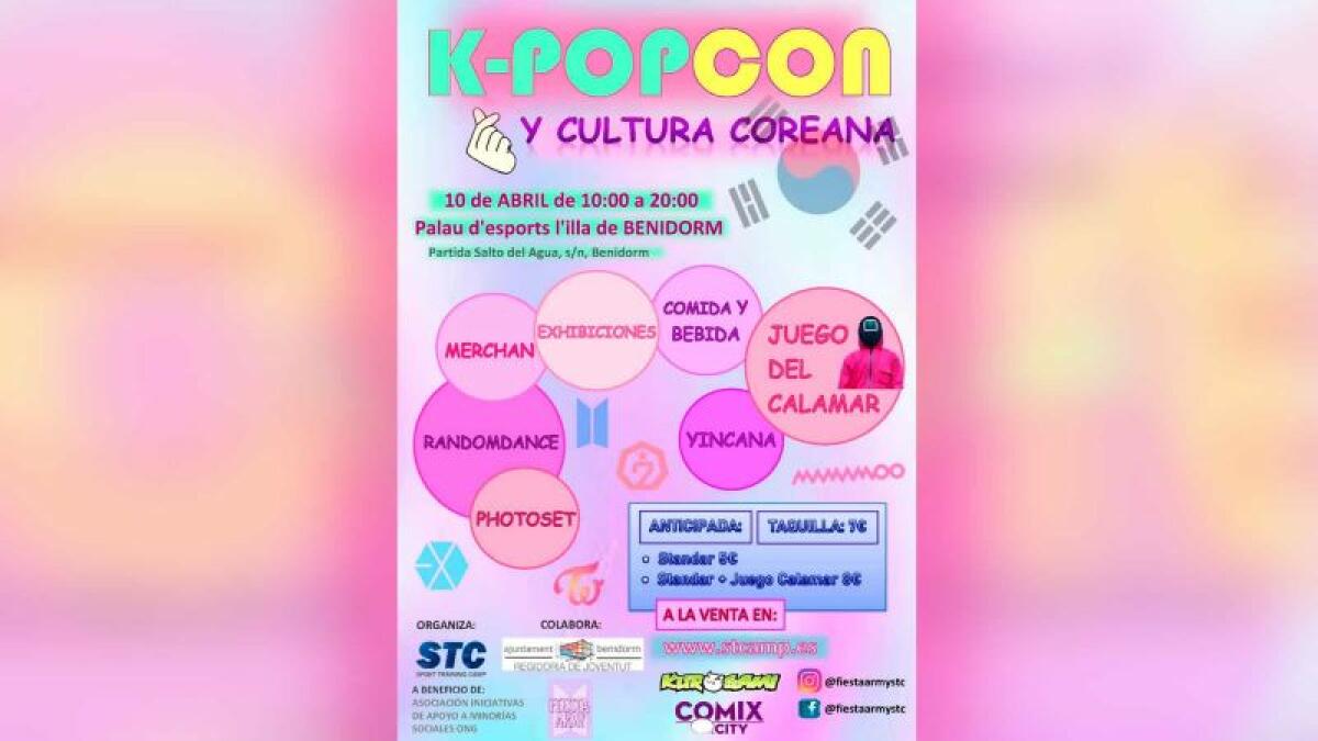 Una Feria-Exposición sobre música K-Pop y cultura coreana recaudará fondos a favor de las minorías sociales 