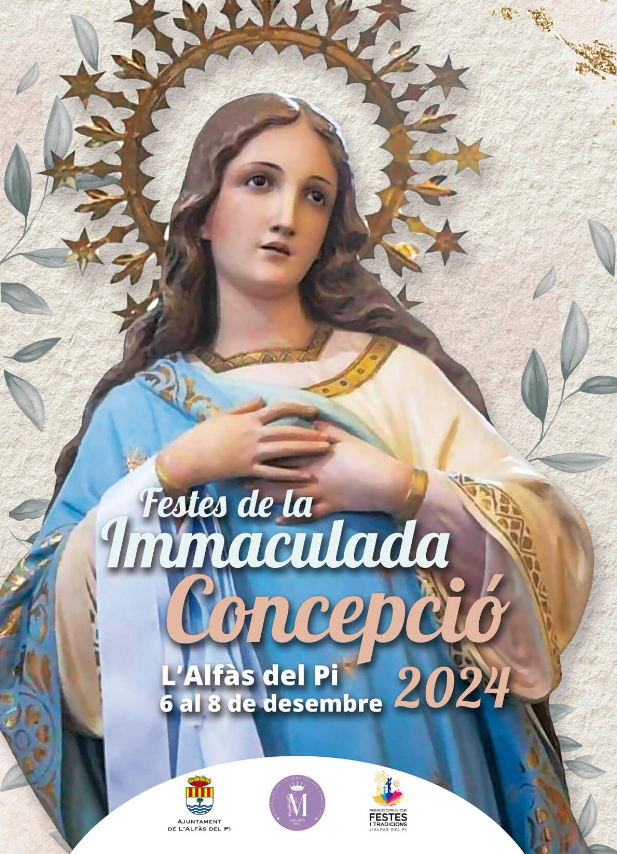 Del 6 al 8 de diciembre l’Alfàs del Pi celebrará las Fiestas de la Inmaculada Concepción