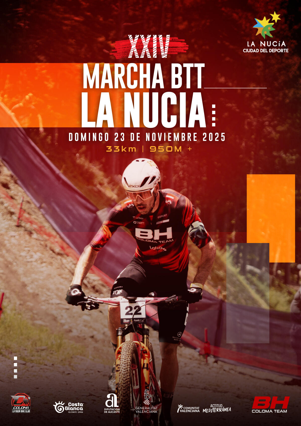 David Valero realizará una “firma de autógrafos” en la XXIV Marcha BTT de La Nucía  