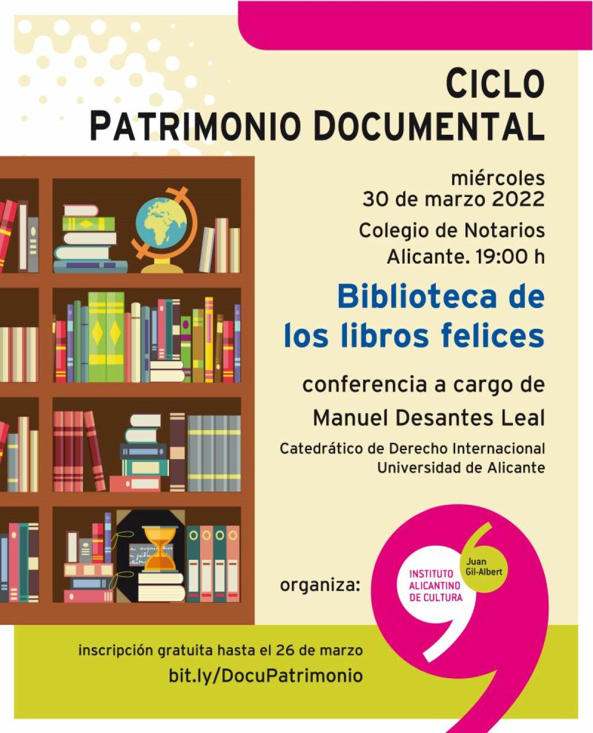 El Instituto Gil-Albert recorrerá archivos y bibliotecas para poner en valor la memoria histórica de la provincia 