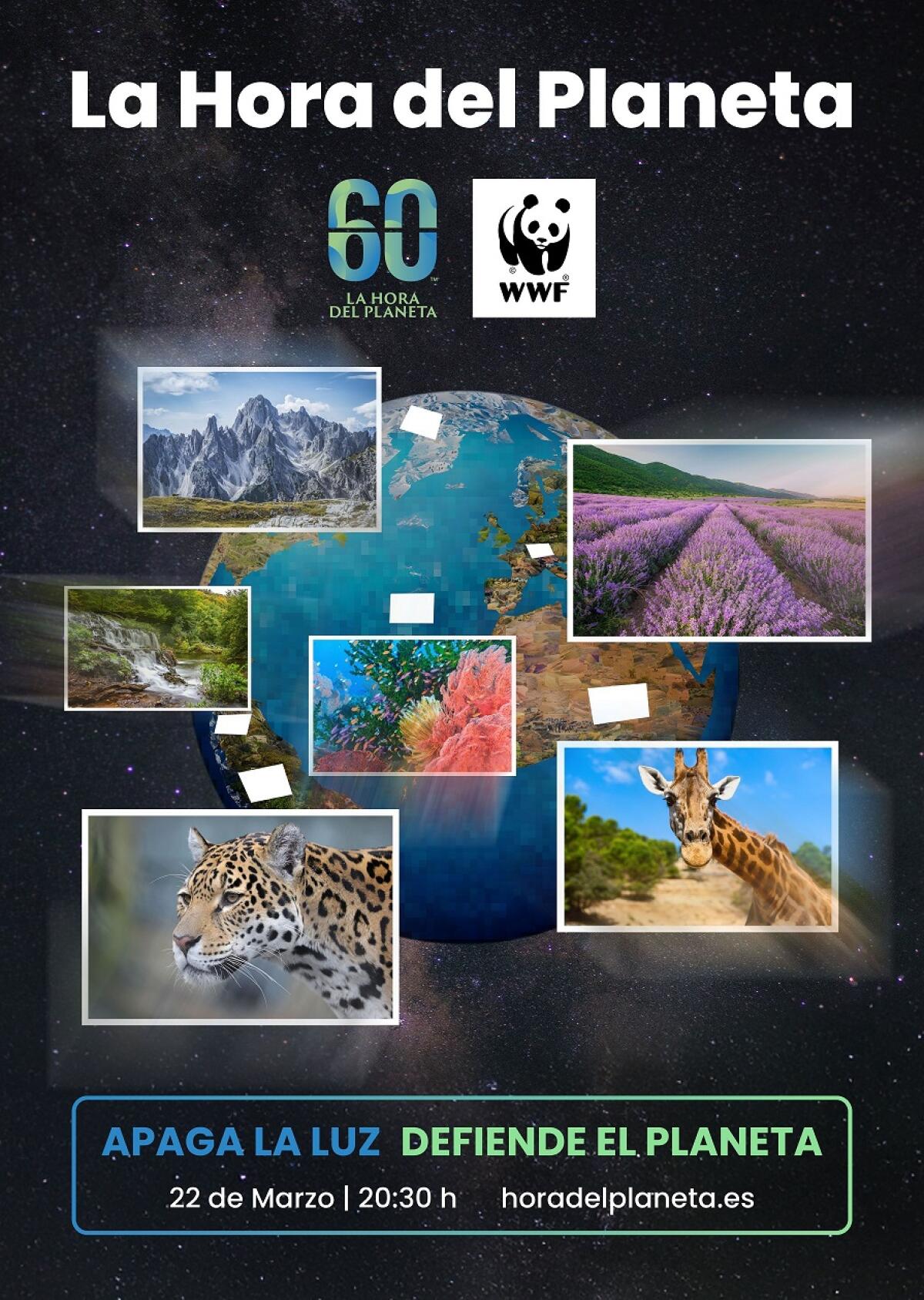 FINESTRAT SE SUMA ESTE SÁBADO 22 A “LA HORA DEL PLANETA” DE WWF Y APAGARÁ EL ALUMBRADO ORNAMENTAL DE LA PENYA Y EL PASEO DE LA CALA