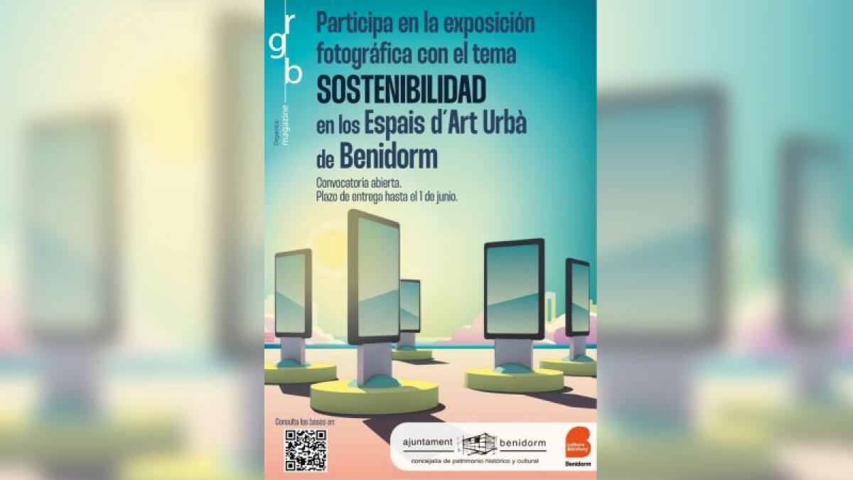 Benidorm ultima la muestra sobre sostenibilidad en los Espais d’Art Urbà tras resolver el concurso fotográfico