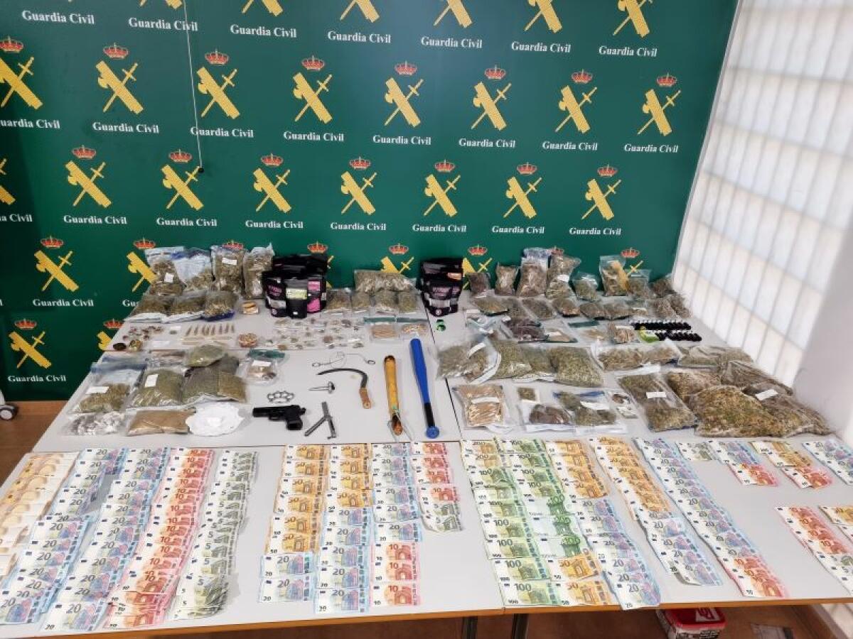 La Guardia Civil desmantela 7 asociaciones de cannabis en Torrevieja y detiene a 19 personas 