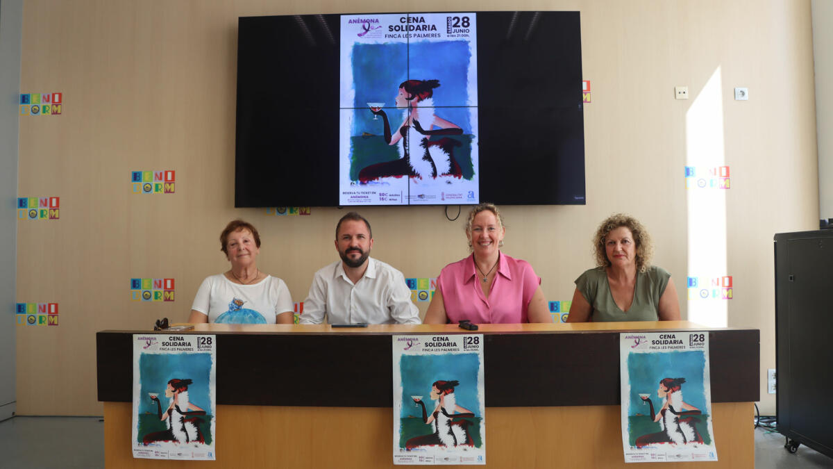 Anémona celebra este próximo sábado su tradicional cena solidaria 
