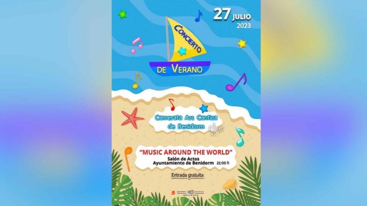 La Camerata ‘Ars Cantica’ de Benidorm ofrece el jueves su concierto de verano en el Salón de Actos del Ayuntamiento