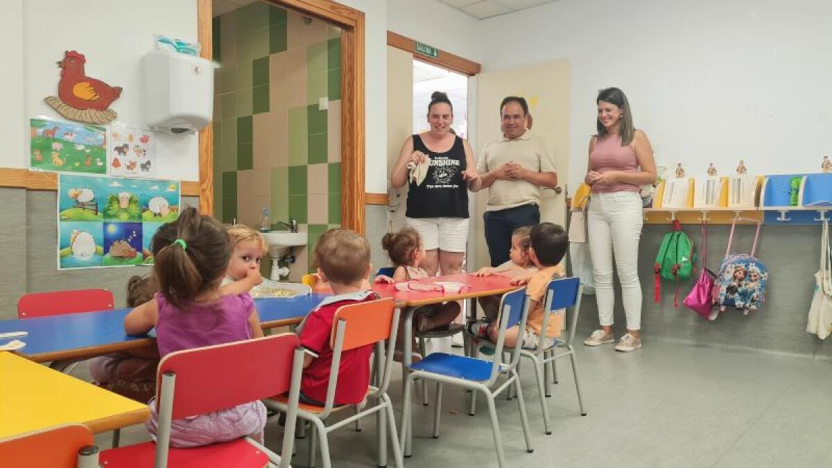 COMIENZA LA ESCUELA MUNICIPAL DE VERANO PARA PEQUES MENORES DE 3 AÑOS CON TODAS LAS PLAZAS OCUPADAS