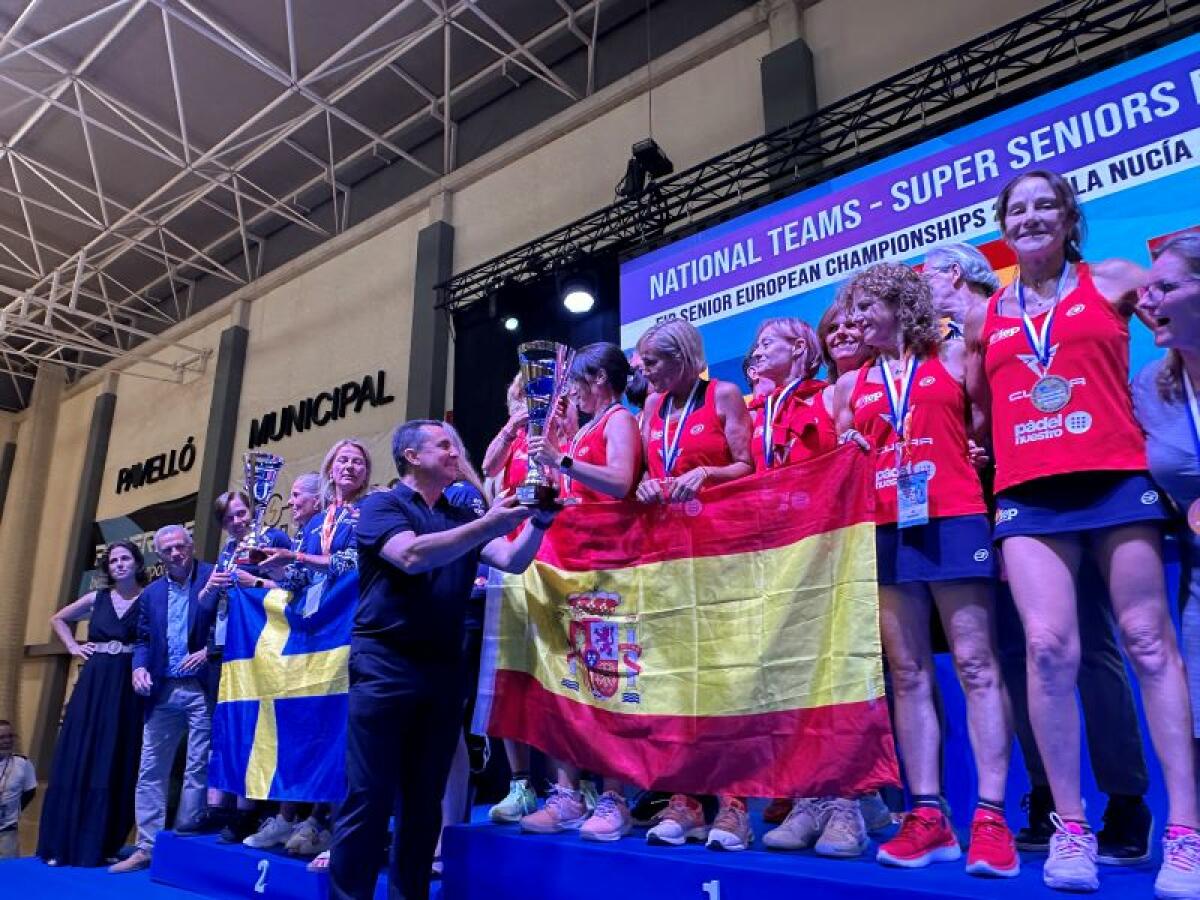 España gana el I Europeo de Veteranos de Pádel en La Nucía