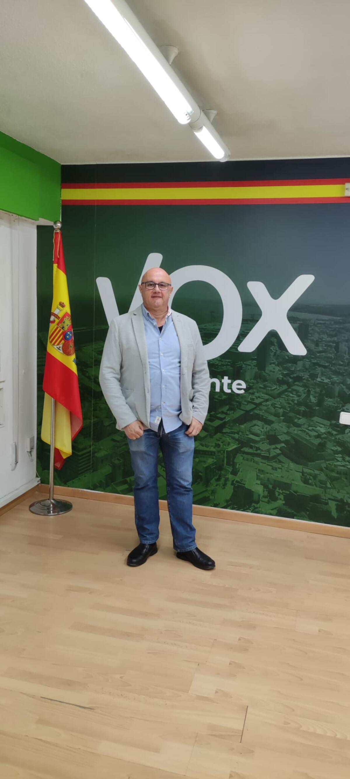 Miguel San Martín (VOX):  VOX Benidorm condena la violencia sin discriminaciones ni exclusiones 