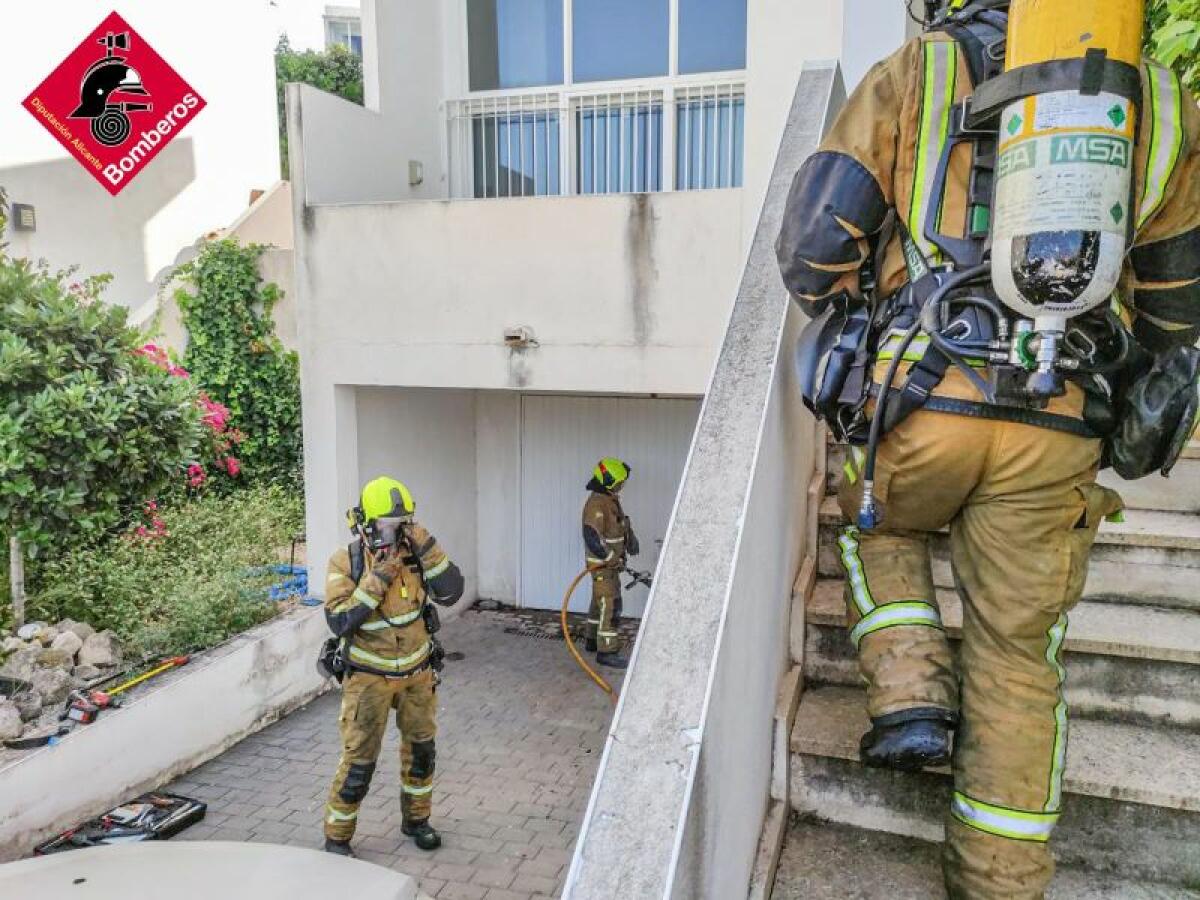 INCENDIO EN LA NUCIA