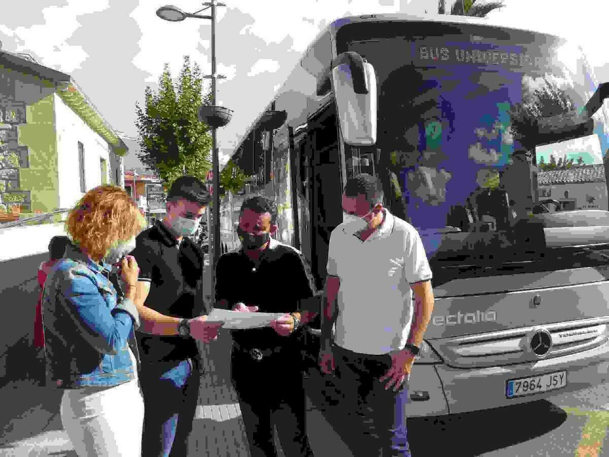 La Nuc&iacute;a conectados con b&uacute;s con la UA y la UMH