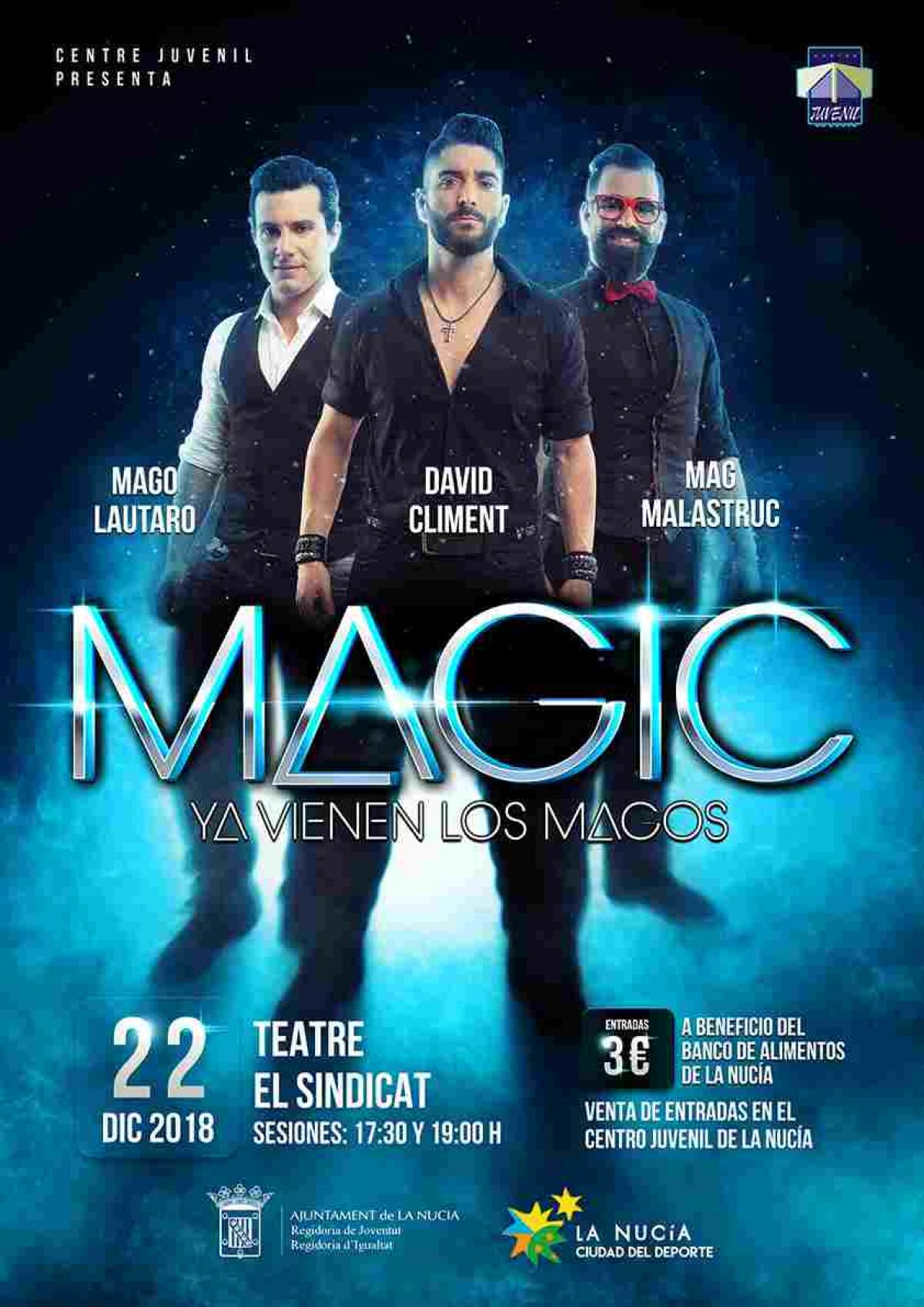La Nucía · Últimas entradas para la II Gala de Magia Solidaria