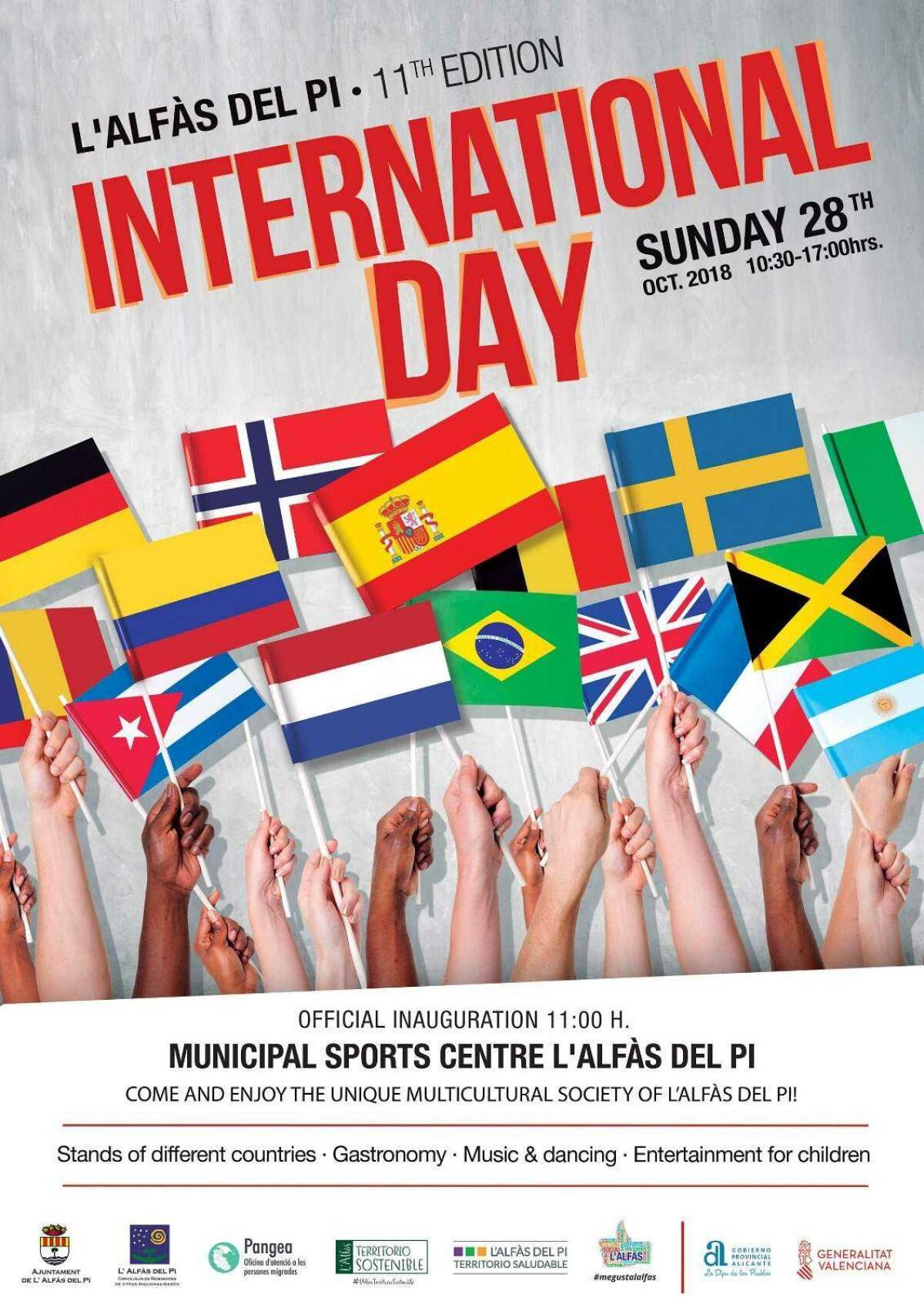 L&rsquo;Alf&agrave;s celebrar&aacute; el domingo su XI D&iacute;a Internacional
