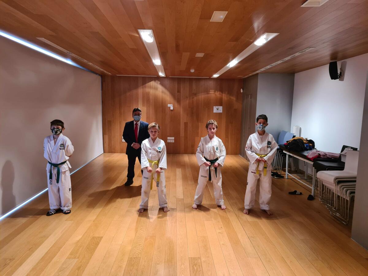 5 medallas nucieras en el Autonómico de Taekwon-Do ITF