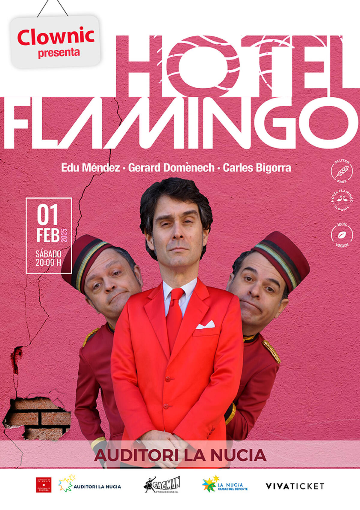 Risas cada 10 segundos con Clownic este sábado en l’Auditori 