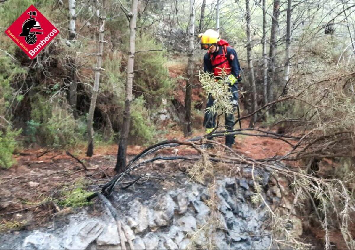 INCENDIO EN TARBENA