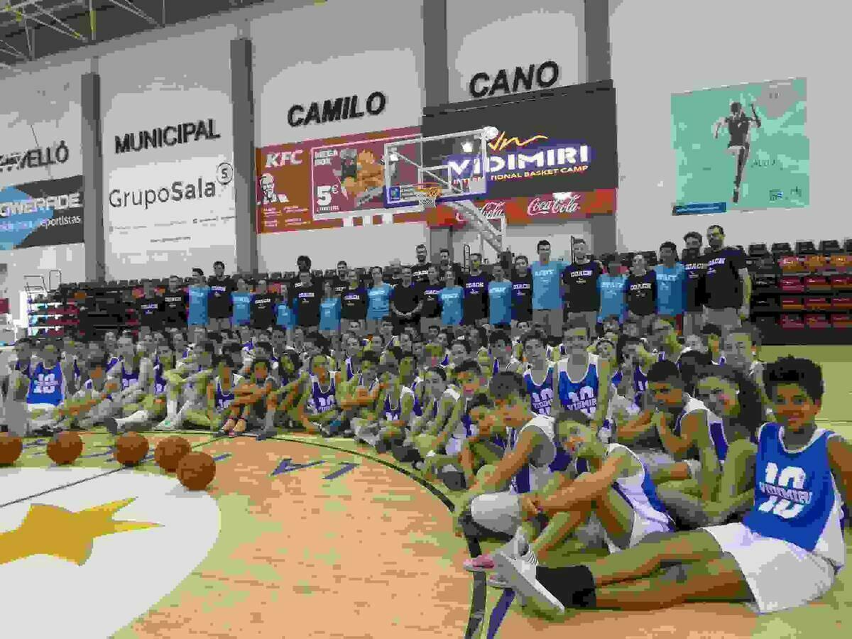 250 campers en el X Campus de Basket VIDIMIRI