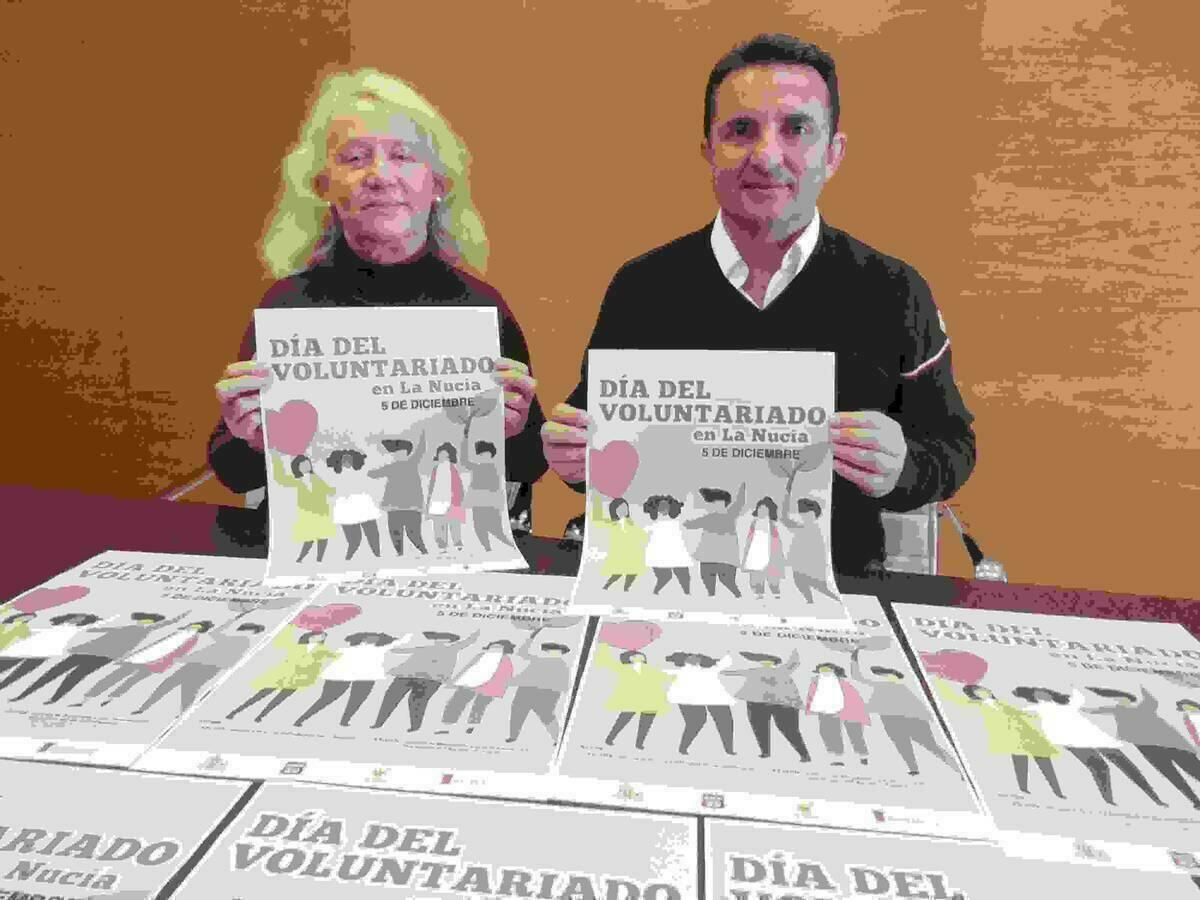Un gran &ldquo;mural solidario&rdquo; conmemorar&aacute; el D&iacute;a del Voluntariado en La Nuc&iacute;a
