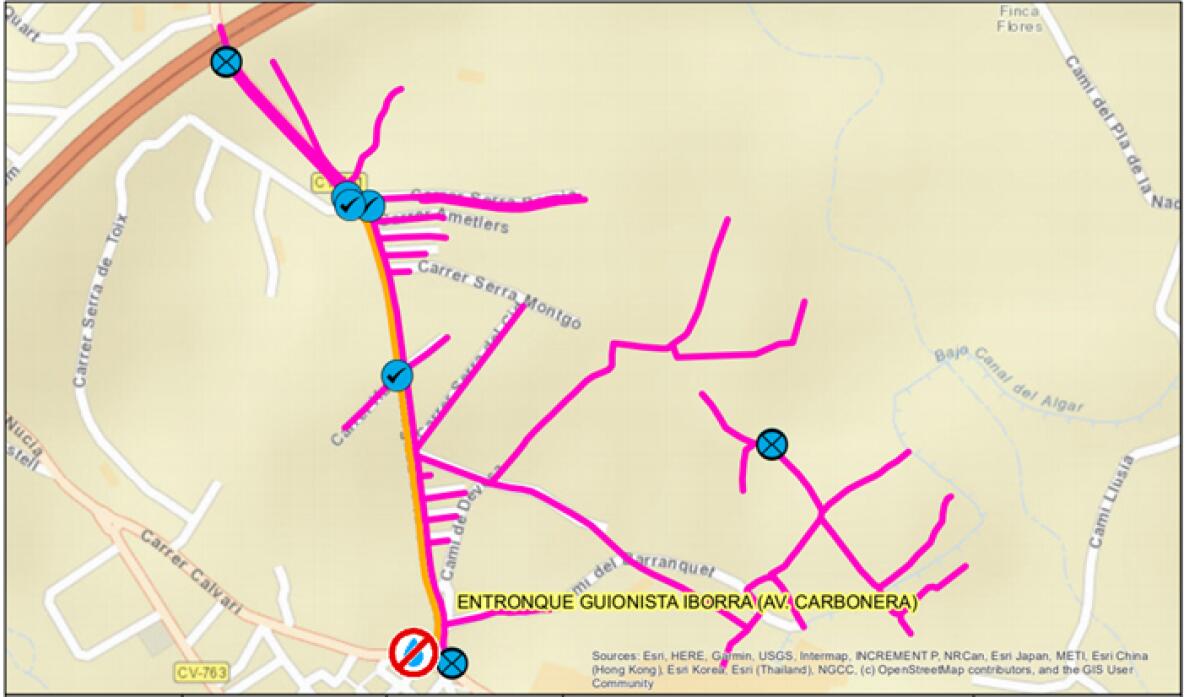 Mañana martes 13 de julio corte de agua programado en la Avenida Carbonera