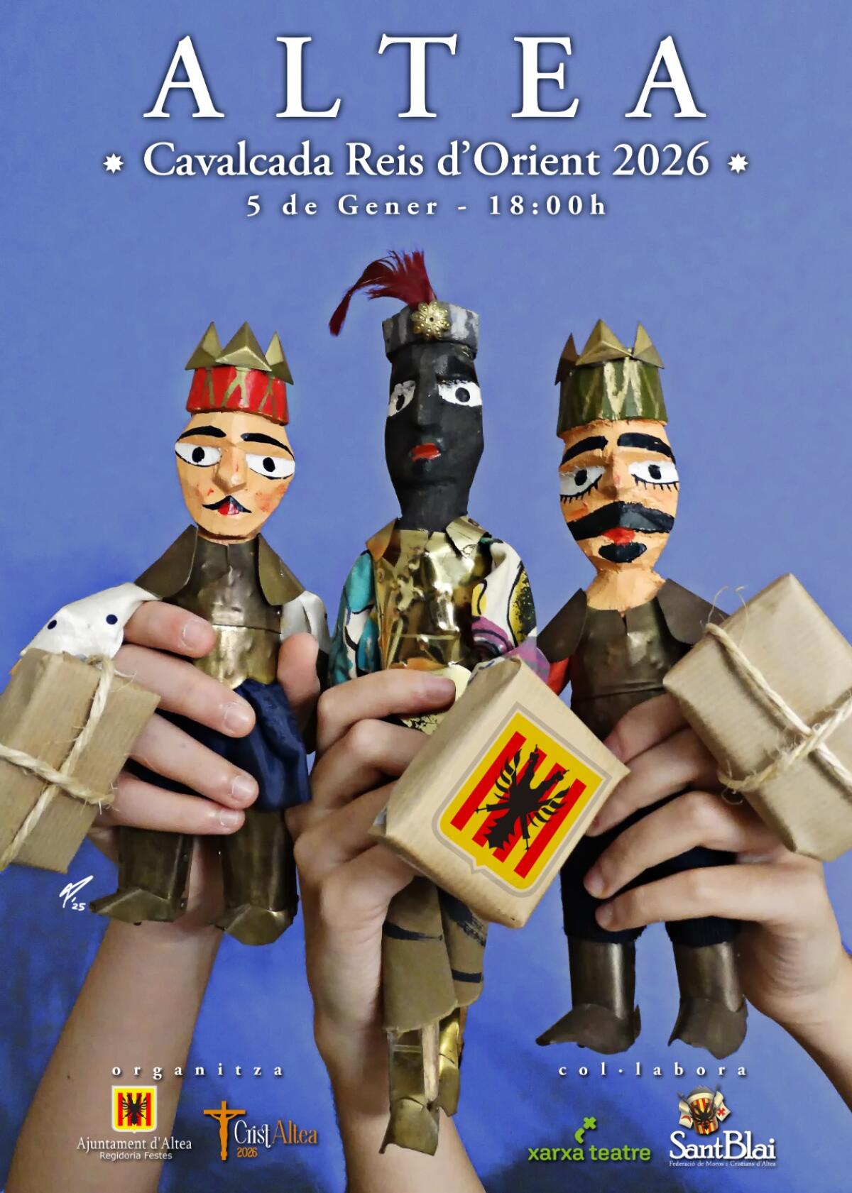 Los Reyes Magos de Oriente llegar&aacute;n a Altea y Altea la Vella con sus tradicionales cabalgatas