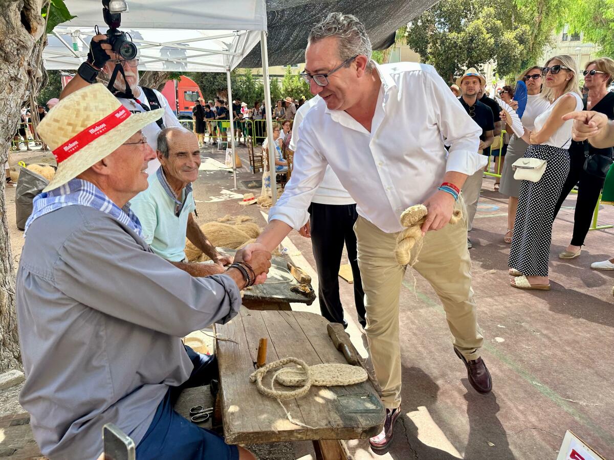 Visita Feria del Ca&ntilde;amo Callosa de Segura