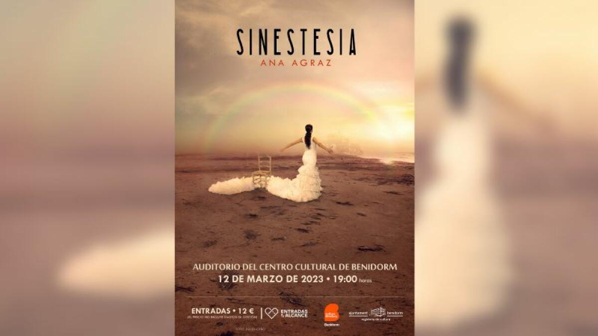 Cultura trae en marzo a Benidorm ‘Sinestesia’, el espectáculo de danza y música de la benidormense Ana Agraz 