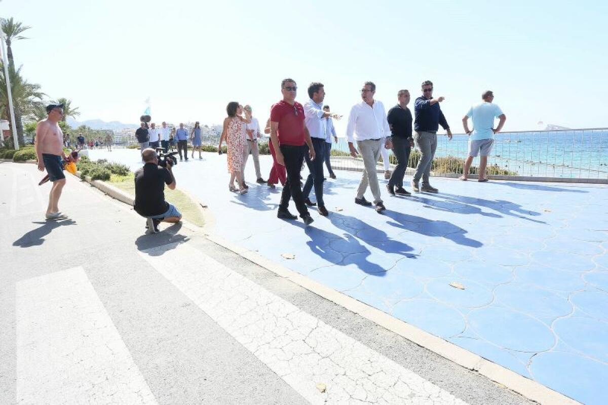 La Diputación ejecuta en este momento diversos proyectos en Benidorm con una inversión de más de un millón de euros 