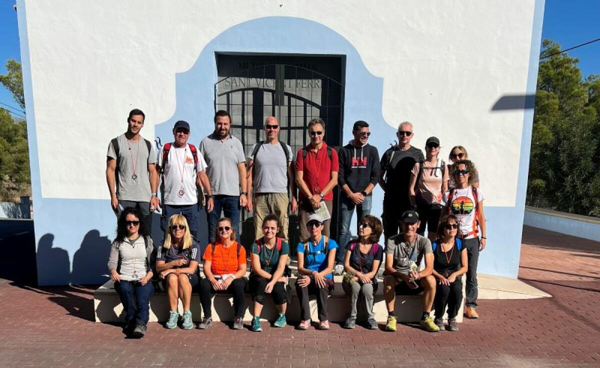 Finaliza el “Curso de Senderismo y Orientación” del CEFIRE en La Nucía