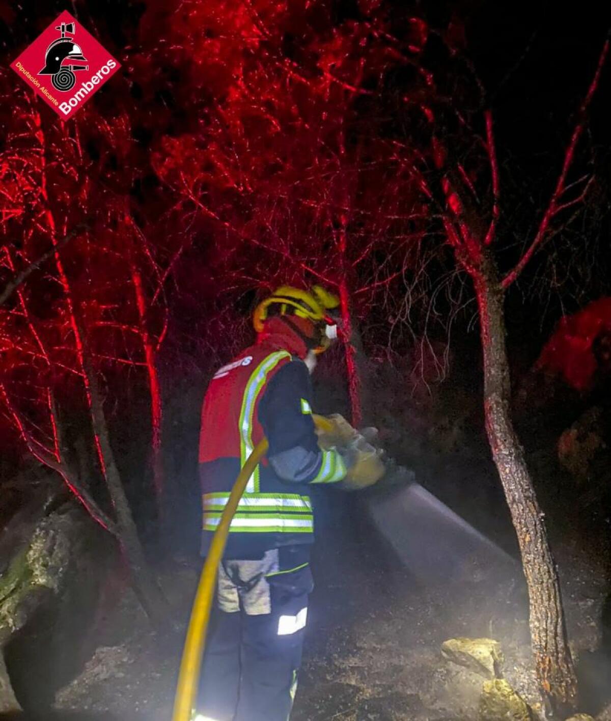 Gran sobresalto en Callosa D´Ensarria