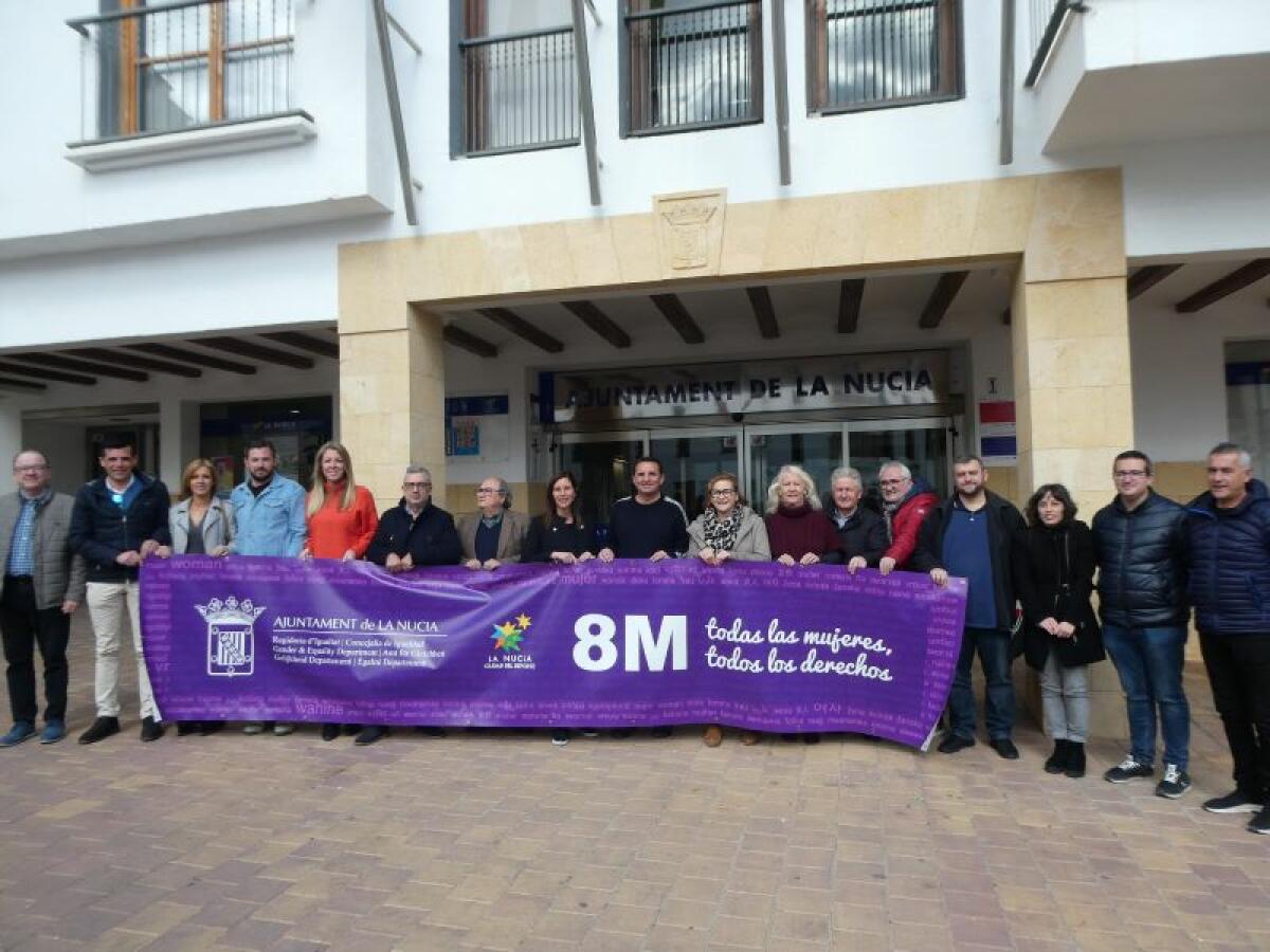 La Nucía se une por el “Día Internacional de la Mujer”