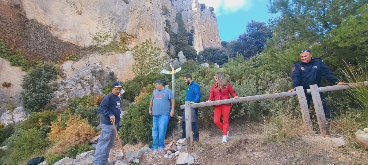 ADECUACIÓN DEL TRAMO DE UMBRIA DEL SENDERO CIRCULAR DEL PUIG CAMPANA