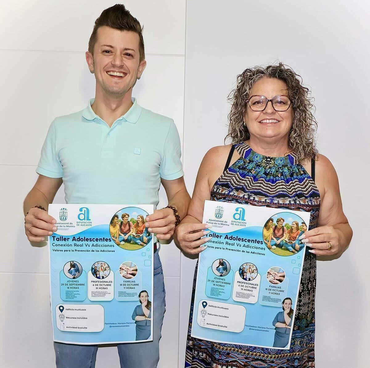 Polop pone en marcha un ciclo de talleres sobre prevenci&oacute;n de adicciones en adolescentes