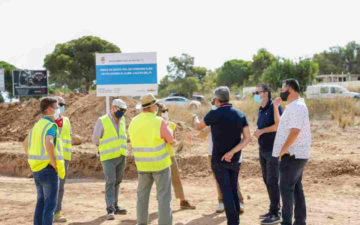 El Ayuntamiento de l&rsquo;Alf&agrave;s ejecuta las obras del nuevo acceso a l&rsquo;Albir.
