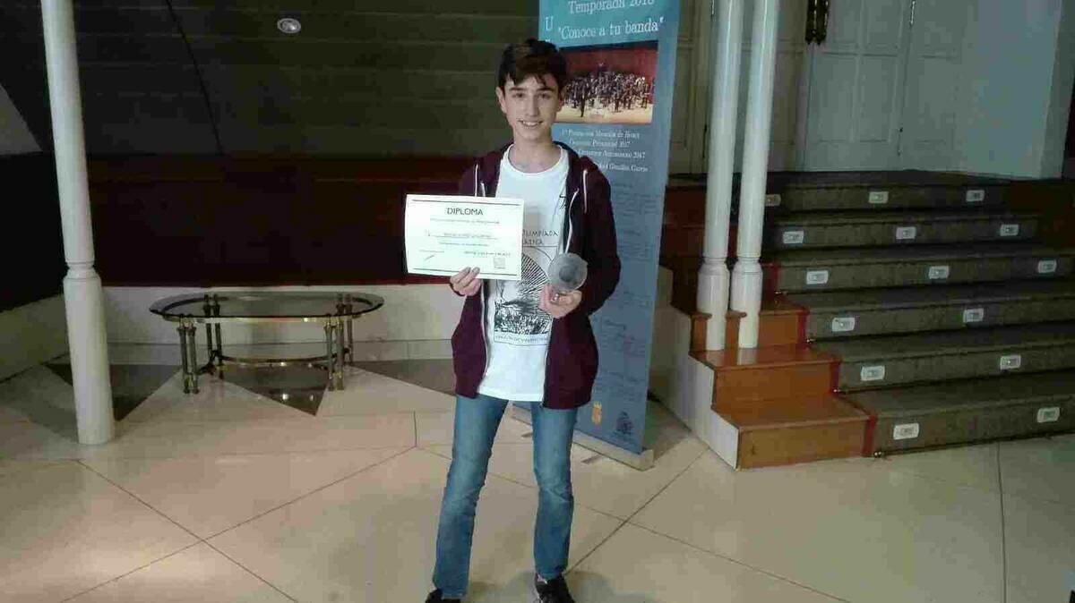 El estudiante callosino Sergi Ivars logra pasar a la fase auton&oacute;mica de la XXIX Olimpiada Matem&aacute;tica