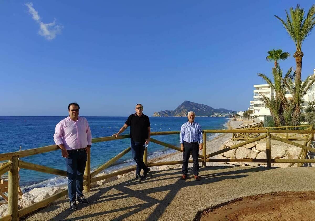 Finalizadas las obras de rehabilitaci&oacute;n del Paseo de Cap Negret.